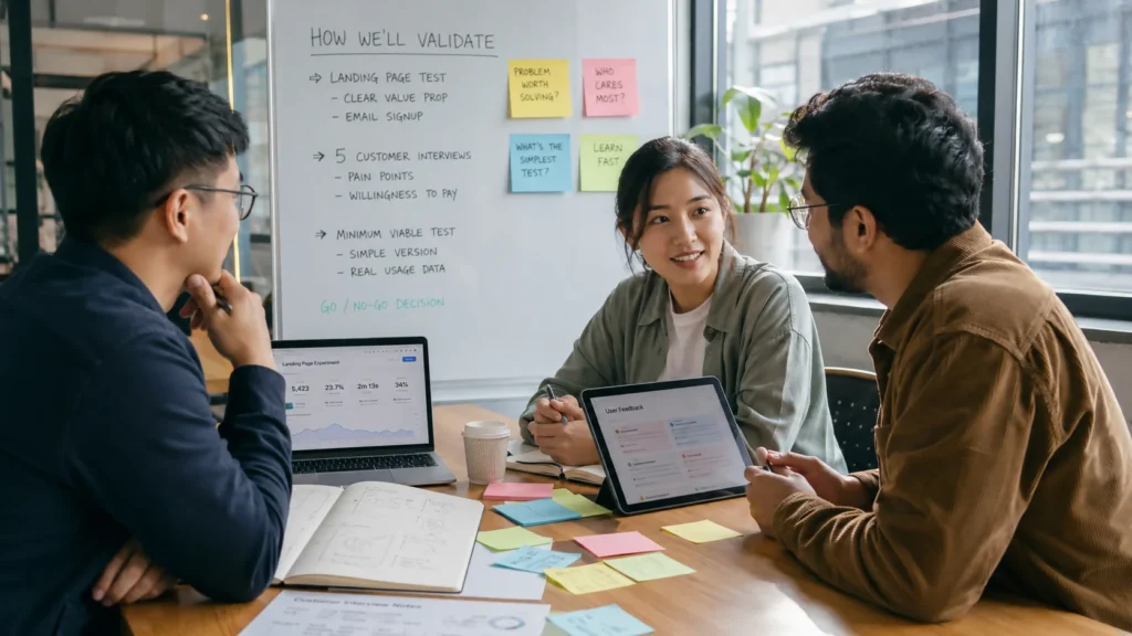 how to validate a unique business idea