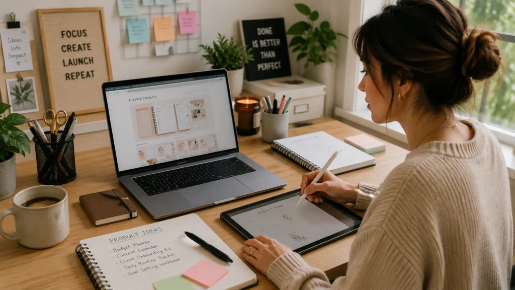 niche digital product store